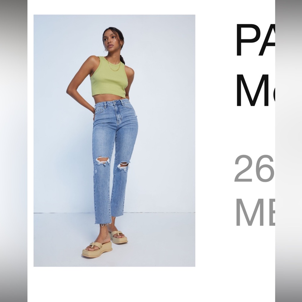 Pac sun size 25 mom jeans
